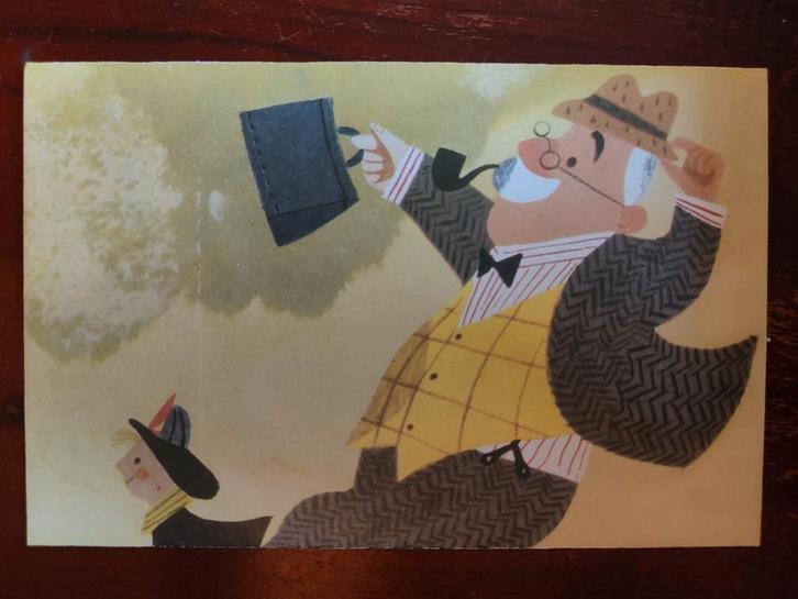 FunVelope Envelop Dokter Pijpekop 04, Hobby en Vrije tijd, Kaarten | Zelfgemaakt, Nieuw, Overige thema's, Ophalen of Verzenden