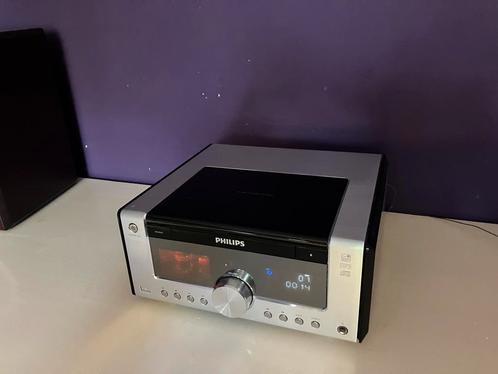Philips MCM906, Audio, Tv en Foto, Stereo-sets, Zo goed als nieuw, Cd-speler, Tuner of Radio, Speakers, Philips, Microset, MP3-aansluiting
