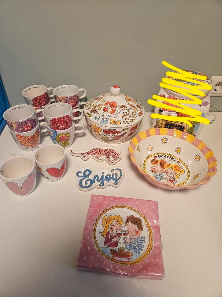 Blond Amsterdam Pakket - Divers Servies, Huis en Inrichting, Keuken | Servies, Zo goed als nieuw, Overige typen, Blond Amsterdam