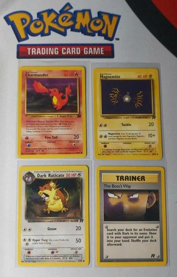 Pokémonkaarten Rocket Set 1999-2000 beschikbaar voor biedingen