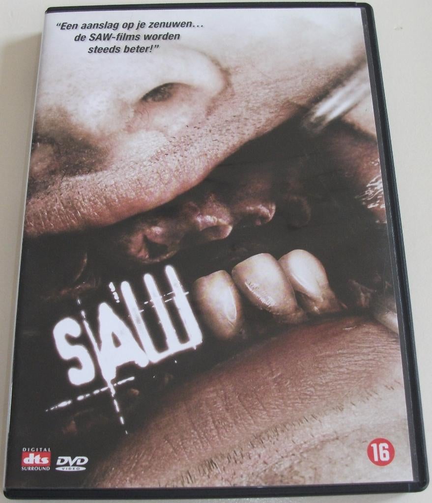 Dvd *** SAW III *** De Jigsaw killer is terug!, Cd's en Dvd's, Dvd's | Horror, Zo goed als nieuw, Overige genres, Vanaf 16 jaar