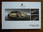 Porsche 911 Exclusive (2013/2014, Engels), Ophalen of Verzenden, Nieuw, Porsche