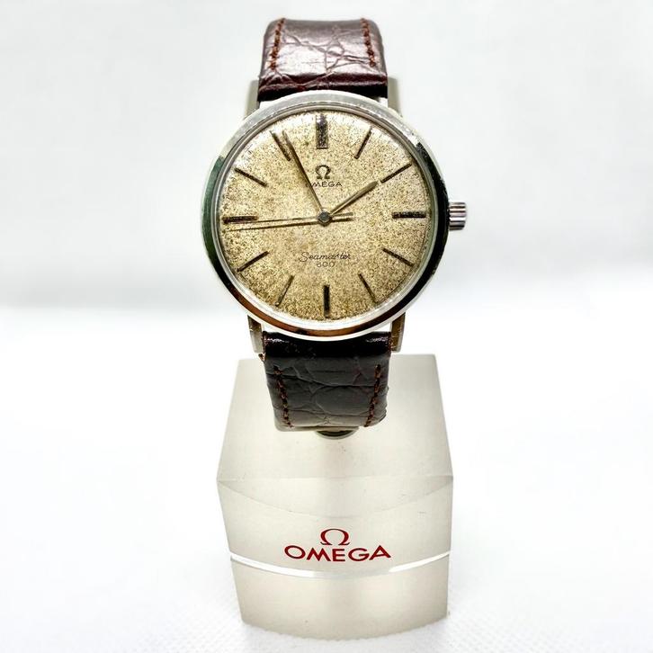 Omega Seamaster 600 1969 ‘tropical dial’, Sieraden, Tassen en Uiterlijk, Overige Accessoires, Gebruikt, Ophalen of Verzenden