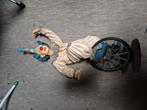 Clown op eenwieler.  Ca 70cm hoog, Ophalen of Verzenden, Zo goed als nieuw, Overige typen