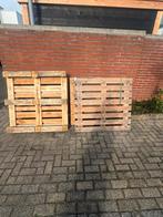 Houten Pallets - Hergebruik - 4 pallets - gratis op te halen, Ophalen, Gebruikt, 50 mm of meer, Pallet