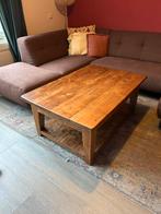 Mooie vintage houten tafel - 122x80x50 cm, Huis en Inrichting, Tafels | Salontafels, Ophalen, 100 tot 150 cm, 50 tot 75 cm, Eikenhout