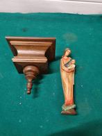 Maria en jezus met wandconsole vintage, Huis en Inrichting, Ophalen of Verzenden