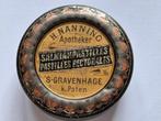 Salmiak Pastilles blikje H.Nanning 's Gravenhage, Verzamelen, Ophalen of Verzenden, Gebruikt, Overige