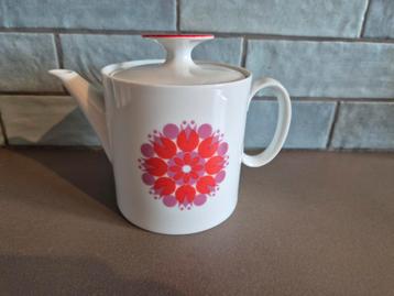 Vintage Thomas Germany Theepot Rood beschikbaar voor biedingen