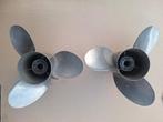 QUICKSILVER MIRAGE PROPPELLOR SET 23 PITCH RVS LINKS RECHTS, Ophalen of Verzenden, Motor en Techniek