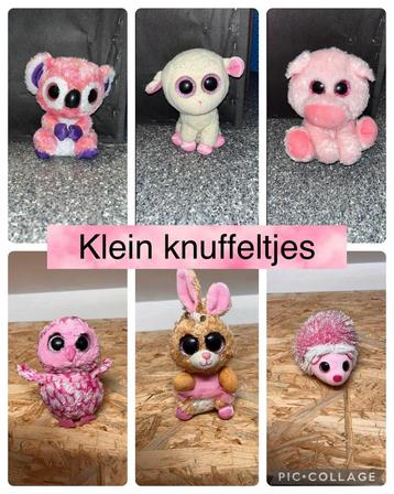 Verschillende leuk knuffels klein 2,50 middel 3,50 beschikbaar voor biedingen