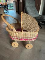 Rotan poppenwagen, Ophalen of Verzenden, Zo goed als nieuw, Babypop