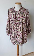 Multicolor blouse mt 52 Claude Arielle, Kleding | Dames, Overige kleuren, Verzenden, Blouse of Tuniek, Zo goed als nieuw