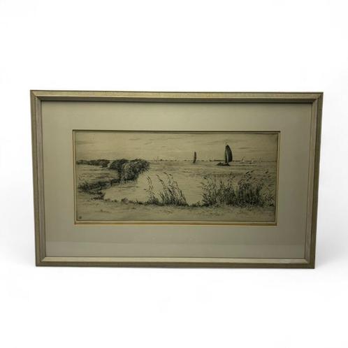 Johan Hemkes (1894-1988), Antiek en Kunst, Kunst | Etsen en Gravures, Ophalen of Verzenden
