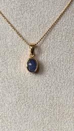 Tanzaniet hanger geluk beschermt intuïtie eigenwaarde uniek, Blauw, Nieuw, Ophalen of Verzenden, Met edelsteen