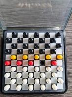 Dammen (reisspel), Hobby en Vrije tijd, Gezelschapsspellen | Bordspellen, Een of twee spelers, Ophalen of Verzenden, Gebruikt