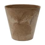 Partij taupe Artstone Claire plantenpotjes 8x9cm