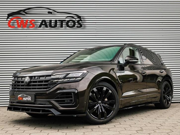 Volkswagen Touareg 3.0 TDI R-Line GRIJS KENTEKEN*VIRTUAL*PAN, Auto's, Bestelauto's, Te koop, 4x4, ABS, Achteruitrijcamera, Adaptive Cruise Control