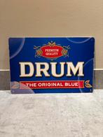 Mancave Bar Café Wanddecoratie metalen bordje Drum Shag, Ophalen of Verzenden, Zo goed als nieuw, Reclamebord