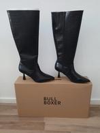 Bull Boxer Hoge Laarzen Maat 37 - Zwart Croco, Hoge laarzen, Zwart, Nieuw, Ophalen of Verzenden