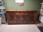 Massief koloniaal dressoir - 200cm breed, Huis en Inrichting, Ophalen, Gebruikt, 50 tot 75 cm, 200 cm of meer