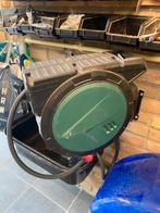 Waterslang haspel 15M automatisch, Tuin en Terras, Tuinslangen, Ophalen of Verzenden, Zo goed als nieuw, Tuinslanghaspel