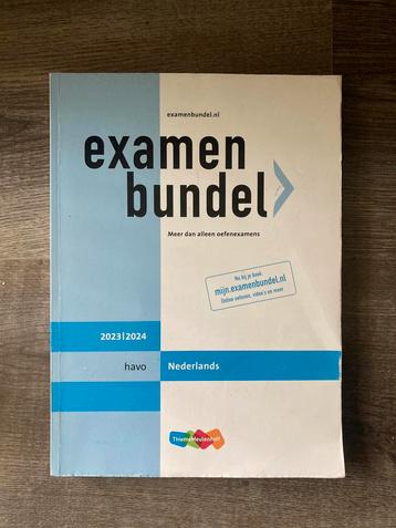 Nederlands HAVO Examenbundel 2023-2024 - M. Reints beschikbaar voor biedingen