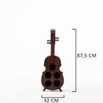 Viool wijnrek - Wijnrek - Houten wijnrek - Wijnfles houder, Cave & Garden, Verzenden, Nieuw, Info@caveandgarden.nl