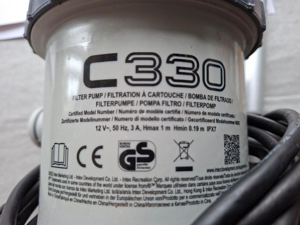 zwembadfilter+extra, Ophalen, Zo goed als nieuw, Filter