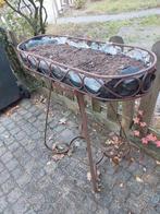 Brocant ijzer planten/deco rek, Ophalen, Gebruikt