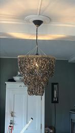 Schelpjes Kroonluchter - Landelijke Stijl, Ophalen of Verzenden, Zo goed als nieuw, Overige materialen