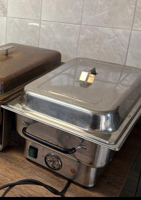 Elektrische chafing dish, Ophalen