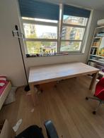 Massief houten tafel; 78cm (hoog) x 90 cm x 200 cm, Huis en Inrichting, Tafels | Eettafels, Ophalen, Gebruikt, 200 cm of meer