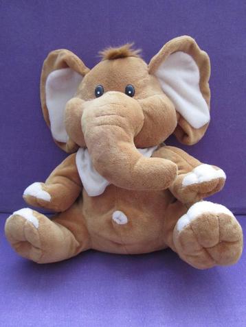 ZINOS Knuffel OLIFANT. 30 CM ZITTEND **Nieuw**  beschikbaar voor biedingen