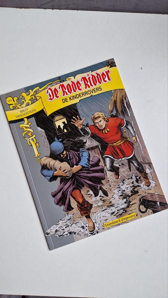 De Rode Ridder - De Kinderrovers, Eén stripboek, Ophalen of Verzenden, Zo goed als nieuw, Willy Vandersteen