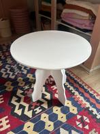 Bijzettafel, Minder dan 55 cm, Rond, Zo goed als nieuw, Hout