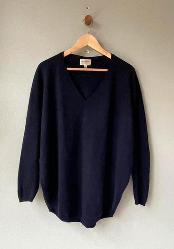 Eric Bompard cashmere navy trui (M) beschikbaar voor biedingen