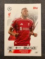 Topps MA 25/26    KONATÉ    LIVERPOOL FC, Verzenden, Zo goed als nieuw, Buitenlandse clubs