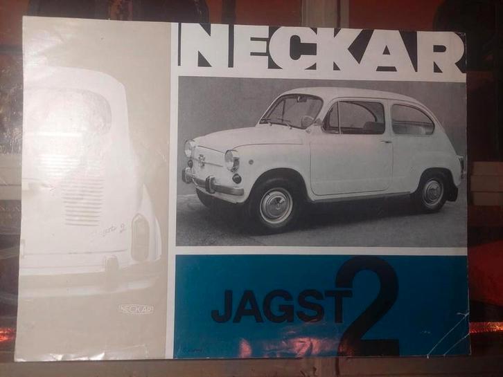 Autofolder Neckar Jagst 2 - Uniek!, Boeken, Auto's | Boeken, Overige merken, Ophalen of Verzenden