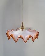 Vintage hanglamp oranje detail, Huis en Inrichting, Lampen | Hanglampen, Minder dan 50 cm, Nieuw, Vintage, Ophalen of Verzenden