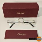 Cartier Piccadilly CT0092O Zilver Bril | Nette Staat, Gebruikt