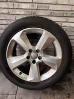 4 Audi velgen met 18 inch zomerbanden, Auto-onderdelen, Banden en Velgen, Ophalen, 18 inch, Gebruikt, Banden en Velgen