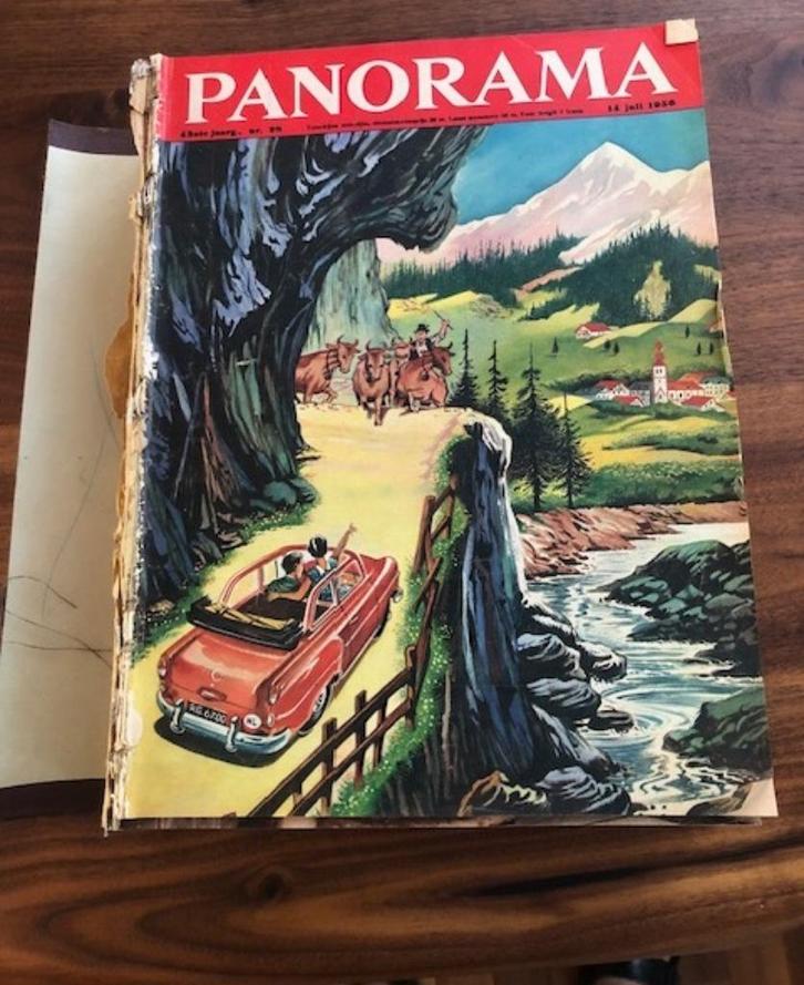 PANORAMA Gebonden Nr 28 t/m 52 Jaargang 1956 Boek nr.57b jdu, Boeken, Tijdschriften en Kranten, Gelezen, Ophalen of Verzenden