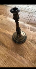 Antieke Koperen Kandelaar, Ophalen of Verzenden, Koper of Brons