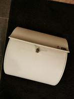 Brievenbus wit, Ophalen of Verzenden, Gebruikt, Kunststof, Wandbrievenbus