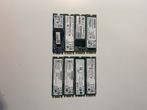 8x 128GB M.2 SATA SSD, Computers en Software, Harde schijven, Ophalen of Verzenden, Zo goed als nieuw, Desktop