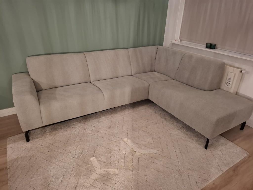 Hoekbank, Ophalen, Zo goed als nieuw, Stof