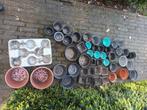 Kweekpotten kweekpotjes kweek potten potjes allerlei maten, Tuin en Terras, Bloempotten, Ophalen of Verzenden, Gebruikt, Rond