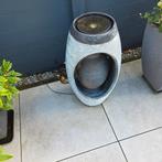 Fontein met Draaiende Bal & Verlichting, Tuin en Terras, Waterpartijen en Fonteinen, Ophalen of Verzenden, Gebruikt, Overige materialen