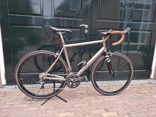 Pilot Celes titanium racefiets, Fietsen en Brommers, Fietsen | Racefietsen, Gebruikt, Overige merken, Meer dan 20 versnellingen